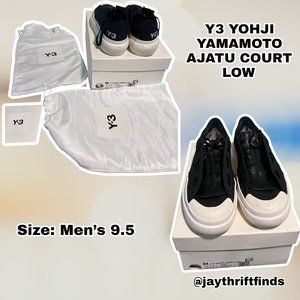 ADIDAS Y3 YOHJI YAMAMOTO AJATU COURT LOW